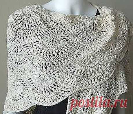 Ivelise Hand Made: Красивая шаль.