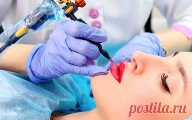 Татуаж губ: фото до и после, отзывы, цена, с растушевкой, акварельная техника, цвета, уход, противопоказания, последствия, рекомендации, плюсы и минусы, виды, корочки, месячные, напыление, видео, герпес, ацикловир, бепантен