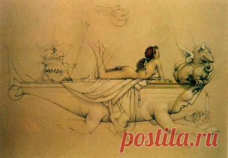 Художник - Майкл Паркс, картина «Сюжет 9»