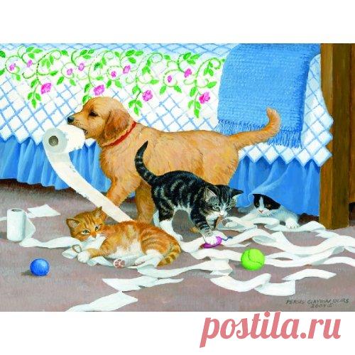 Художник-анималист Persis Clayton Weirs (98 работ) » Картины, художники, фотографы на Nevsepic