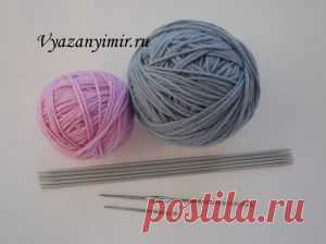 Пинетки-сапожки связанные спицами для малыша. | Вязаный Мир. Knit World.