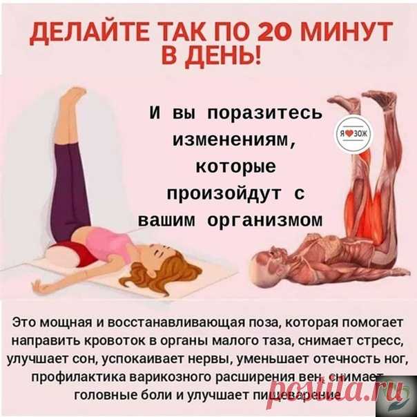 2О минyт для мoлoдocти и здopoвья: