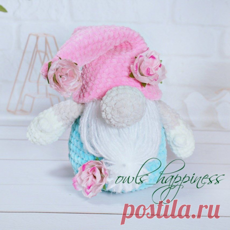 Вязаный гном крючком | Схемы амигуруми