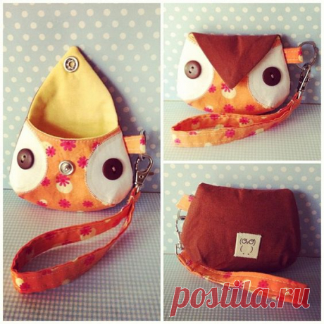 (1) Owl coin purse. | Craft ideas