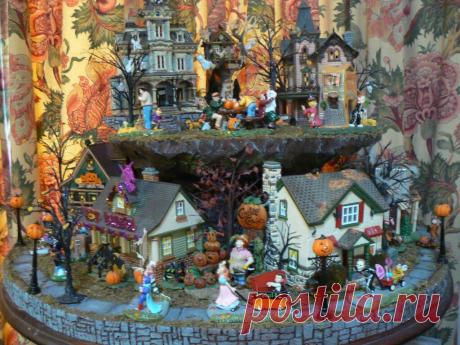 Диорамные интерьерные композиции на Хэллоуин - Planetalsad