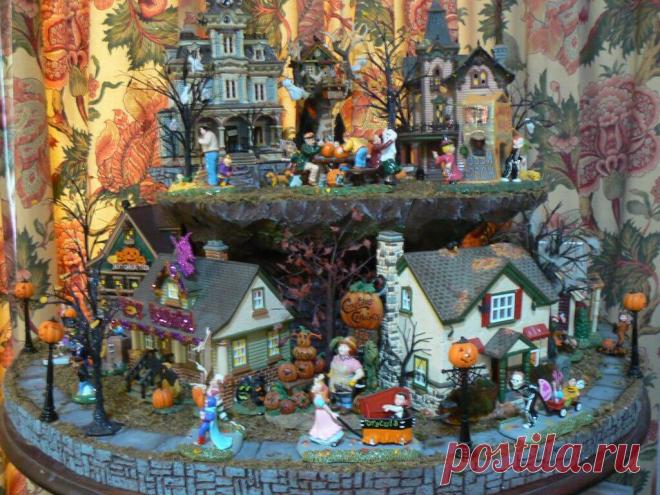 Диорамные интерьерные композиции на Хэллоуин - Planetalsad