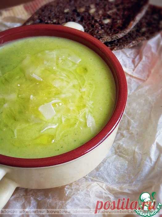 Суп-пюре из брокколи – кулинарный рецепт