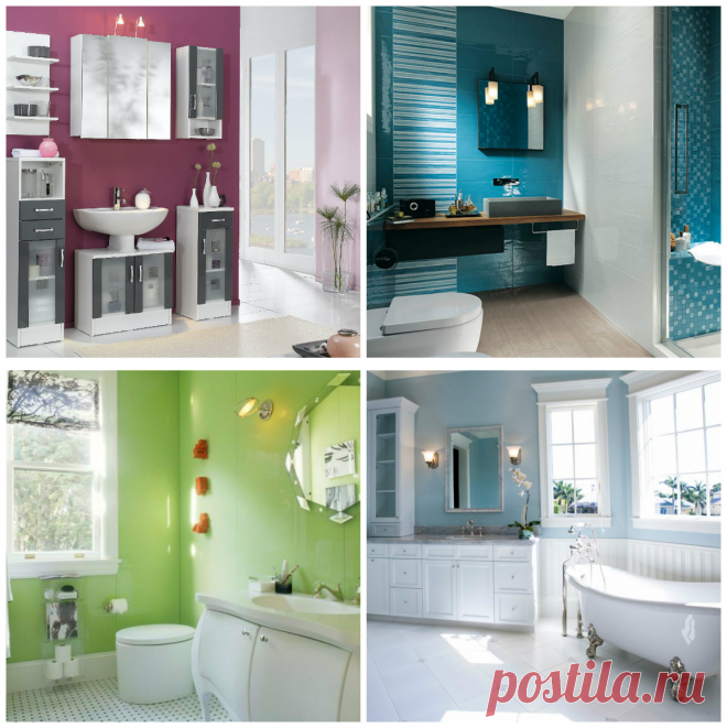 Bathroom paint colors 2019: TOP SHADES and color combinations for BATHROOM