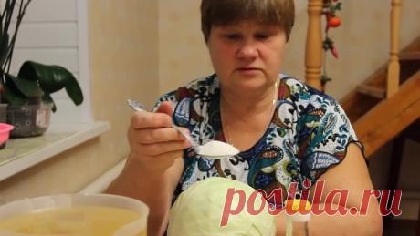 Капуста-скороспелка. Очень вкусно!