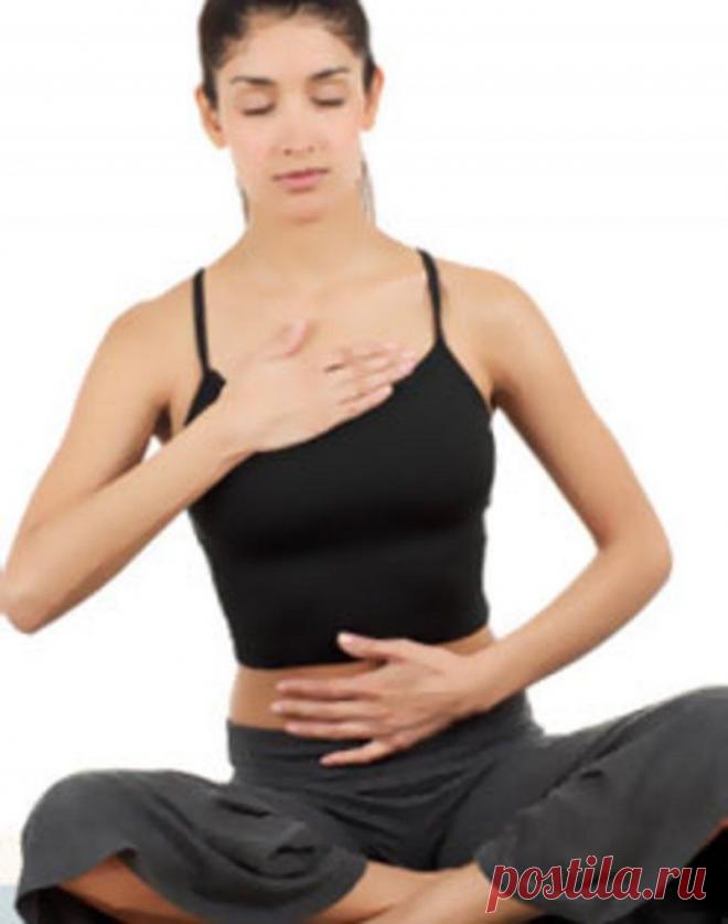 Дыхательные упражнения для похудения.