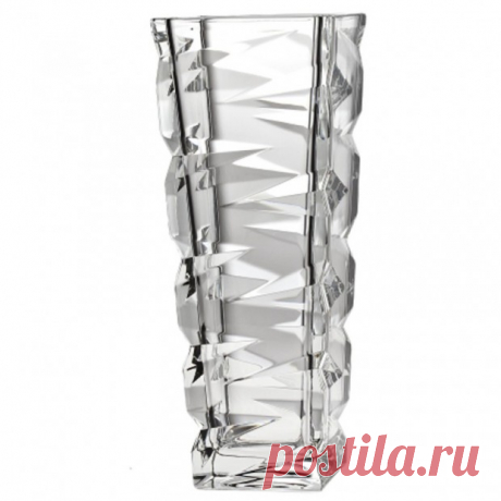 Хрустальная Ваза &quot;Zig Zag&quot; (Зиг Заг) 33 см, Crystal Bohemia 51025 купить в Москве +7(495)1055156