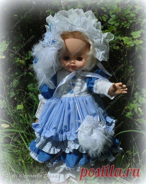 Шьем платье, чепчик, панталоны, колготки и тапочки для куклы | Разнообразные игрушки ручной работы