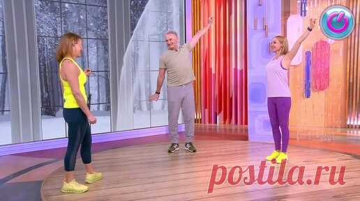 Тренируем митохондрии сердца! Всего 4 простых упражнения за 4 минуты | Настроение ТВ Центр | Дзен