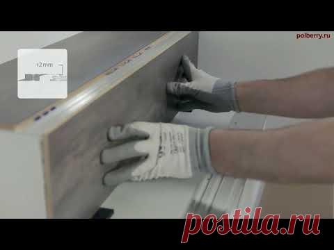 Лестница из ламината Quick-Step при помощи порогов Incizo