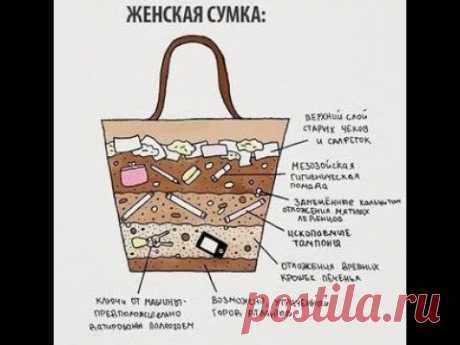 Порядок в женской сумке..Это возможно?! - YouTube