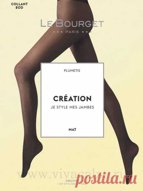 Le Bourge CREATION PLUMETIS 20 колготки в горошек купить