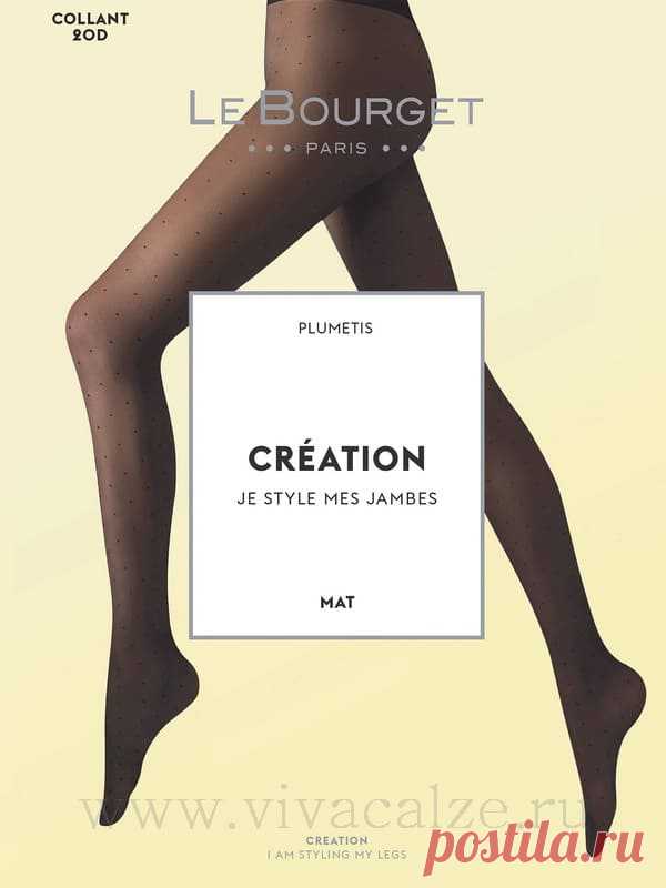 Le Bourge CREATION PLUMETIS 20 колготки в горошек купить