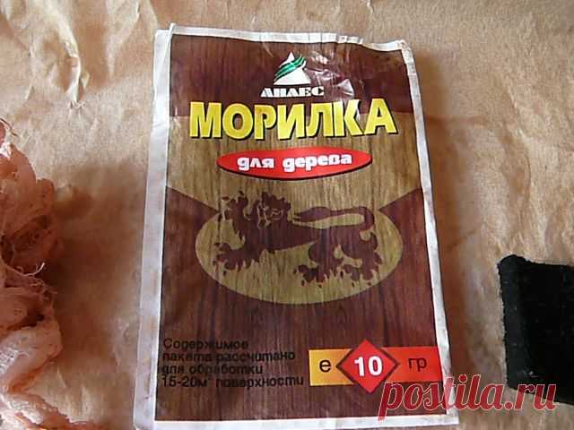 Плетение из газет - Как сделать морилку самому