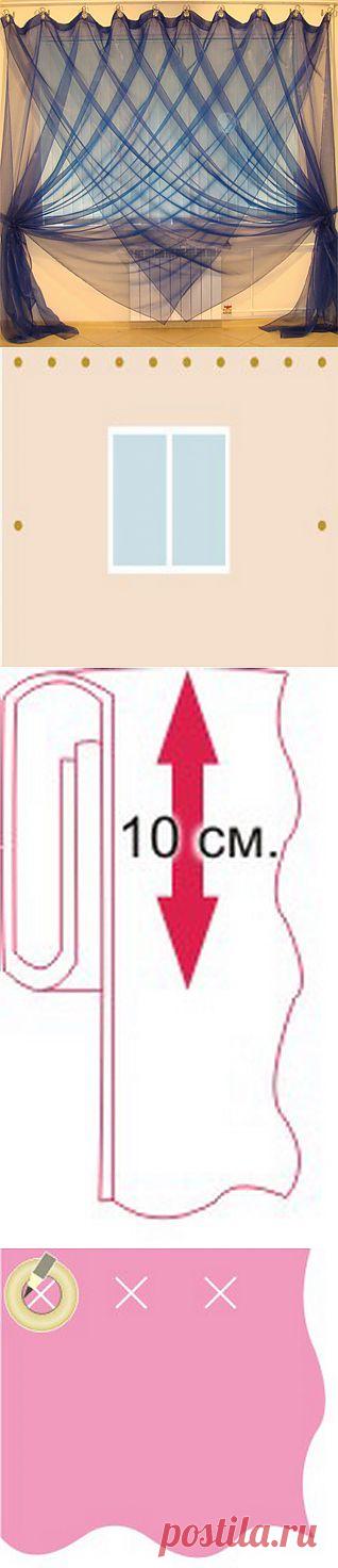 Шторы своими руками.