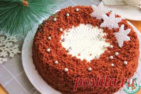 Шоколадный торт со сливочным кремом Кулинарный рецепт