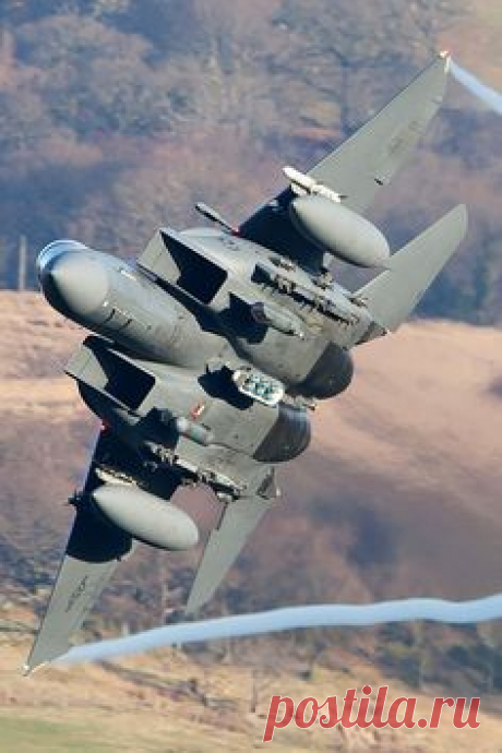 492nd FS "Madhatters F15E low through Snowdonia on a freezing but stunning gin clear January day in Wales.