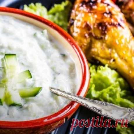 Греческий соус дзадзыки - МирТесен