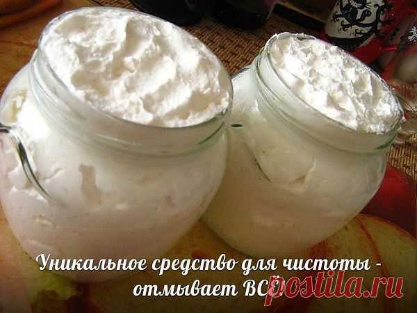 РЕЦЕПТ УНИВЕРСАЛЬНОГО МОЮЩЕГО СРЕДСТВА