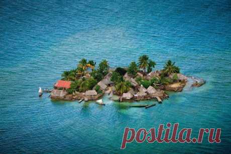 Поселение индейцев-кунов на севере Пан / Экстремальный досуг