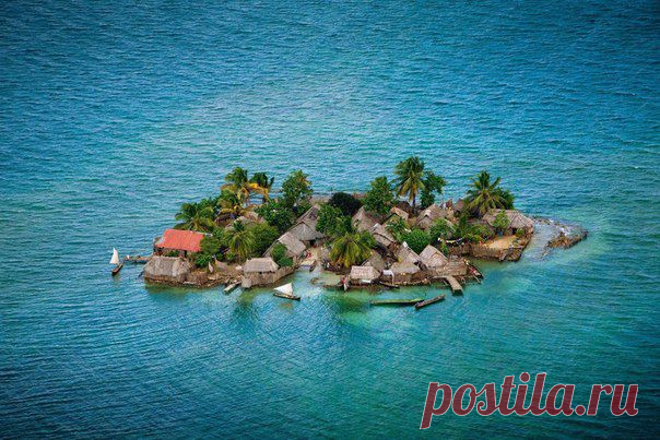 Поселение индейцев-кунов на севере Пан / Экстремальный досуг