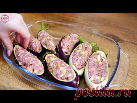 Готовлю из Фарша очень просто и быстро, а главное ничего не нужно жарить! Баклажаны с Фаршем