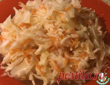 Капуста, маринованная за сутки – кулинарный рецепт
