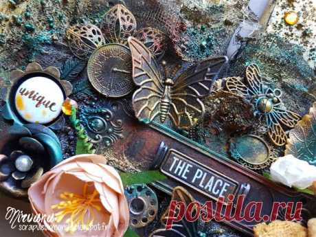 Mixed Media Place: Big canvas by Nirvana