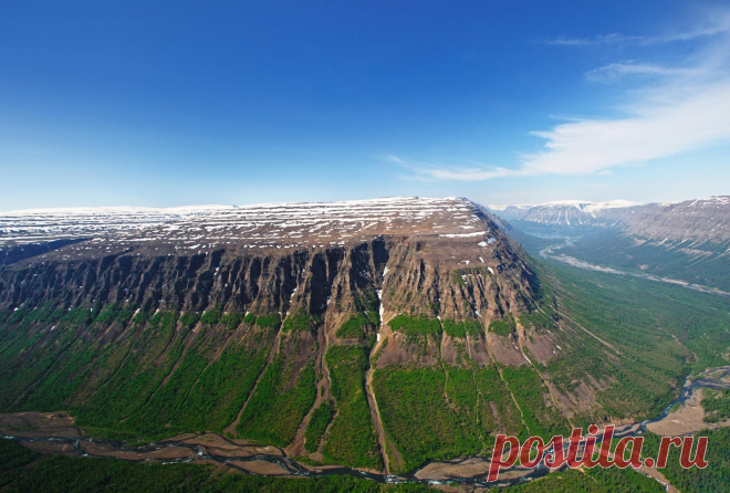 Плато Путорана.