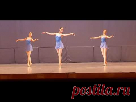 Гос экзамен (классический танец) ч 3 (прыжки и пуанты) - Алика Венская (Ермощенко)