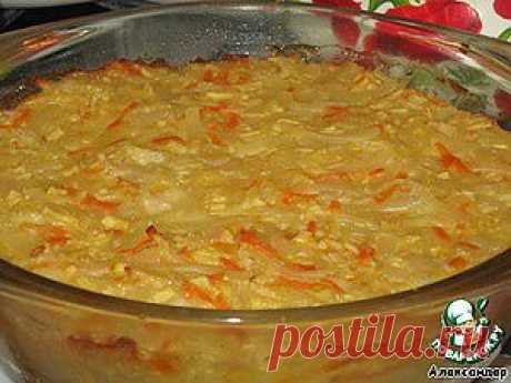 Сладкая запеканка из лапши с морковью и яблоками - кулинарный рецепт
