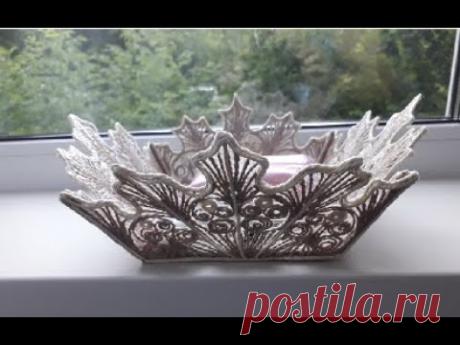 #6. Корзинка " Кленовый лист"