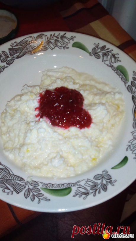 Творожная запеканка(с манной крупой)с ягодами, фруктами в микроволновке: Экономная хозяйка!У меня ничего не пропадает!: Группы - diets.ru