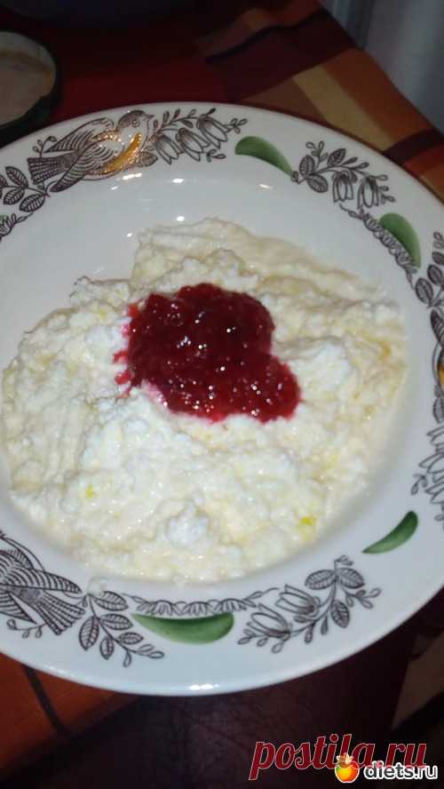 Творожная запеканка(с манной крупой)с ягодами, фруктами в микроволновке: Экономная хозяйка!У меня ничего не пропадает!: Группы - diets.ru