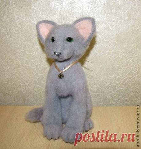 Мои валяшки. Котенок породы ориентал-ПРЕОБРАЖЕНИЕ!!! | РУКОДЕЛИЕ