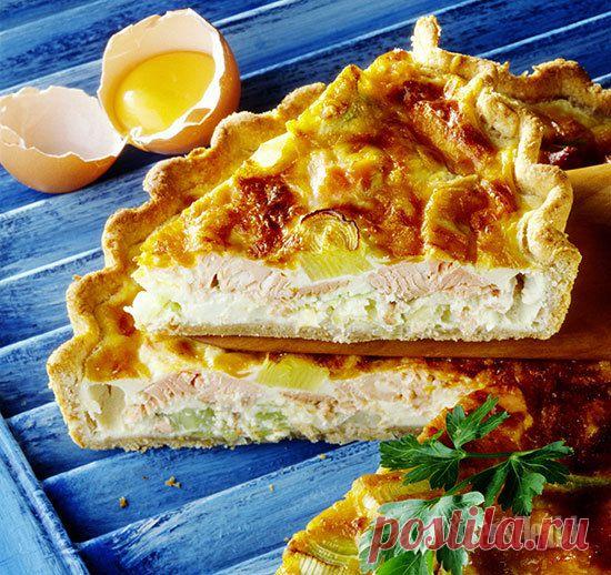 Пирог с семгой и луком | Журнал для женщин «Women’s Health»