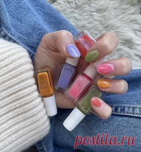 DIY: Make Your Nail Polish Look Like Jelly Watercolor