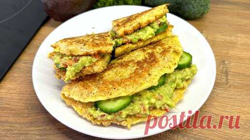 1 стакан овсяных хлопьев и 1 авокадо! 🥑 Полезный и вкусный завтрак за 10 минут! | Еда и Путешествия | Дзен