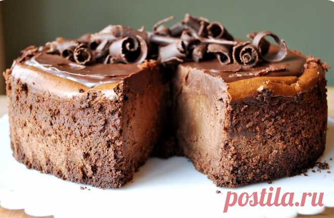 Шоколадный чизкейк на Чизкейк.ру