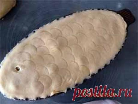 Рыбный пирог от бабушки