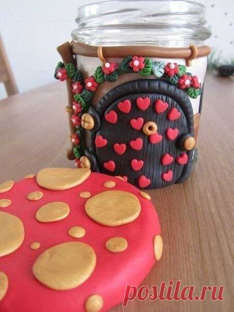 Декорируем баночки — DIYIdeas