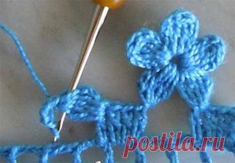 Кайма с цветами