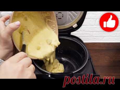 Съедается за раз! Проще, вкуснее рецепта манника не встречала! Манник с нектаринами в мультиварке