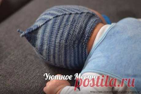 Детский чепчик спицами по-норвежски. NORWEGIAN SWEET BABY CAP BY GRO