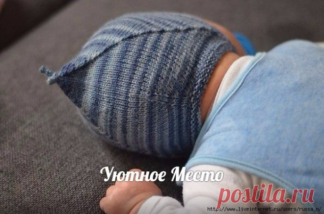 Детский чепчик спицами по-норвежски. NORWEGIAN SWEET BABY CAP BY GRO