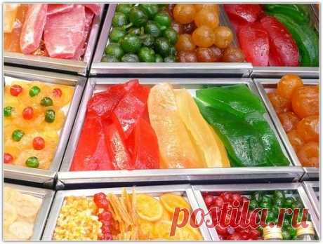 Калорийность цукатов не помеха диете